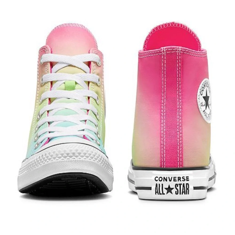 Converse All Star Kids Chuck Taylor Bright Ombré Sneakers Size 6 NEW